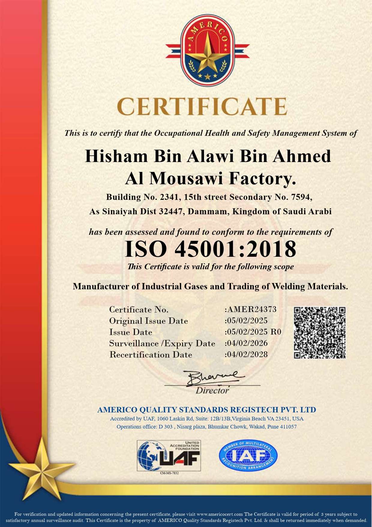 ISO 45001:2018